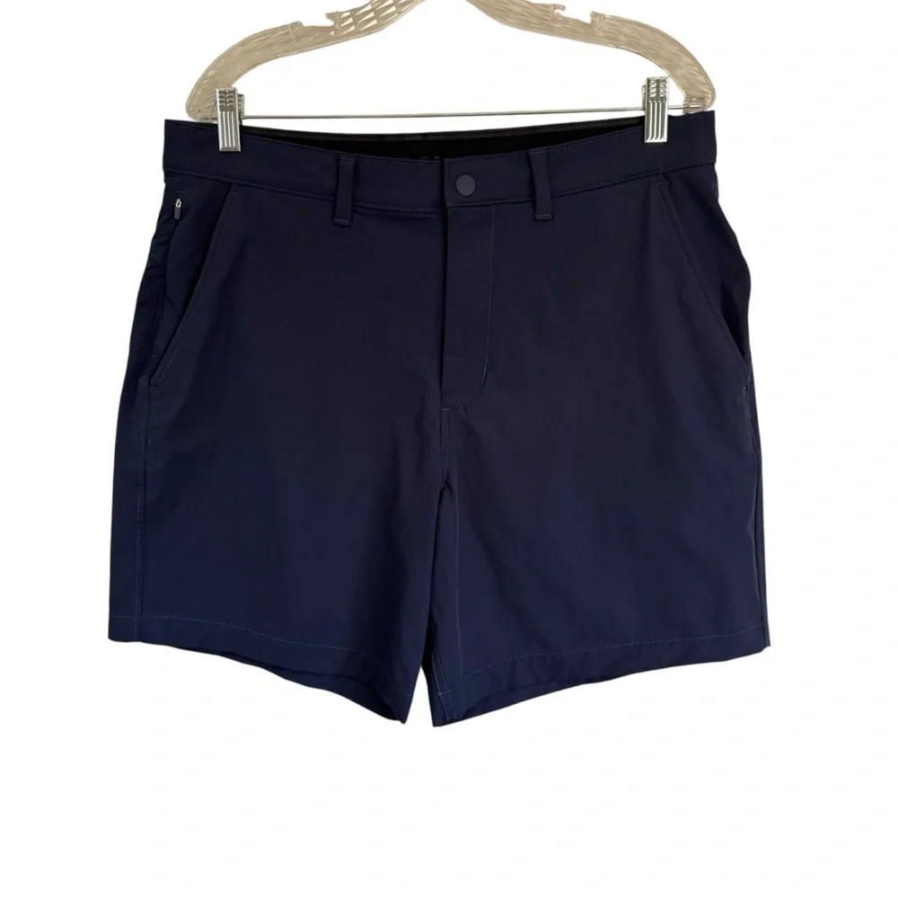 American Eagle AE Men's 24/7 Flex Club Short Above The Knee 7” Navy Size 32